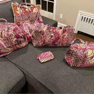 Vera Bradley Very Berry 5 Piece Set